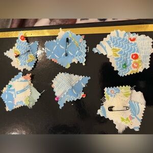 6 Clusters / Slow Stitch  Snippets / Junk Journal Ephemera